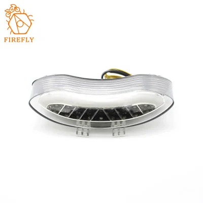 For Triumph Daytona 675 Speed Triple R Motorcycle Accessories LED Rear Tail Brake Light Blinker Turn Signal Integrated Lamp